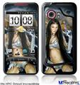 HTC Droid Incredible Skin - Space Girl
