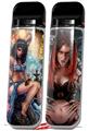 Skin Decal Wrap 2 Pack for Smok Novo v1 Unexpected Visitor VAPE NOT INCLUDED