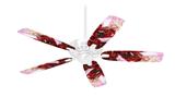 Cherry Bomb - Ceiling Fan Skin Kit fits most 42 inch fans (FAN and BLADES SOLD SEPARATELY)