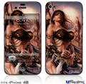 iPhone 4S Decal Style Vinyl Skin - Barbarian