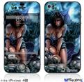 iPhone 4S Decal Style Vinyl Skin - Bride of Cthulhu