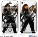 iPhone 4S Decal Style Vinyl Skin - Cats Eye