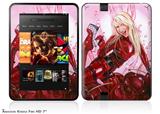 Cherry Bomb Decal Style Skin fits 2012 Amazon Kindle Fire HD 7 inch