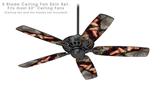 Red Riding Hood - Ceiling Fan Skin Kit fits most 52 inch fans (FAN and BLADES SOLD SEPARATELY)