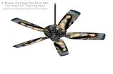 Space Girl - Ceiling Fan Skin Kit fits most 52 inch fans (FAN and BLADES SOLD SEPARATELY)