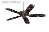 Time Traveler - Ceiling Fan Skin Kit fits most 52 inch fans (FAN and BLADES SOLD SEPARATELY)